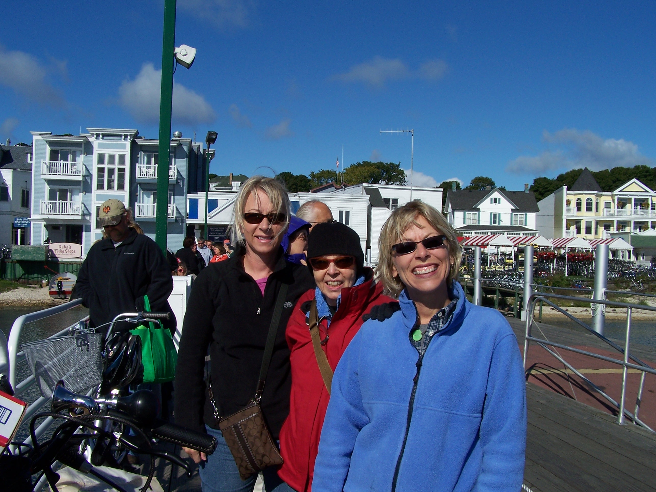 Waiting for the ferry - Mackinac Island, MI