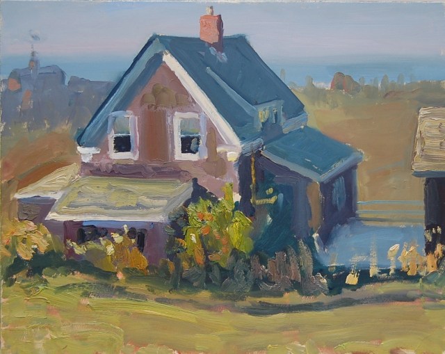 Johnson House by David Kasman - our painting!