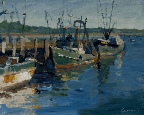 Fishing Boats in Provincetown, MA by David Kasman (Image: DavidKasman.com)