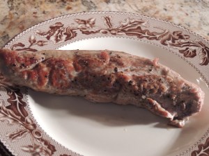 Transfer to a plate, cover with foil 5 minutes.