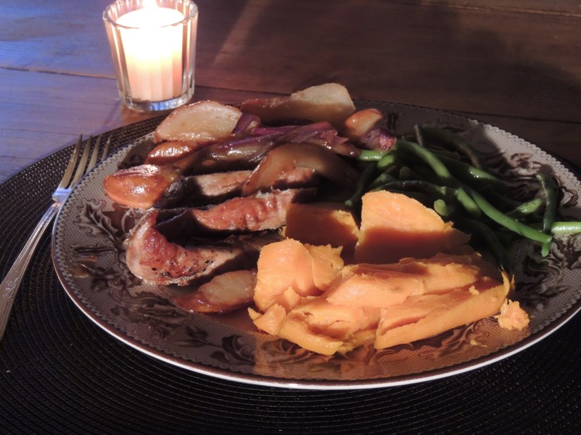 Pork Tenderloin with Pear and Onions