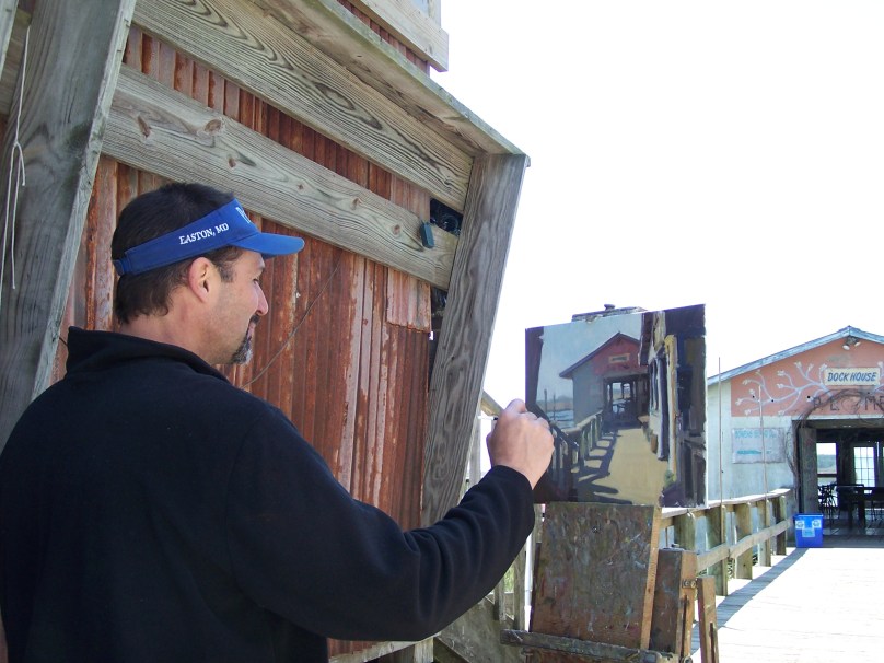 Ken DeWaard at Bowens Island 2012