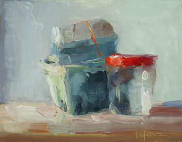 ChristineLafuenteBlueCartonsJellyJar LaurelTraceyGall