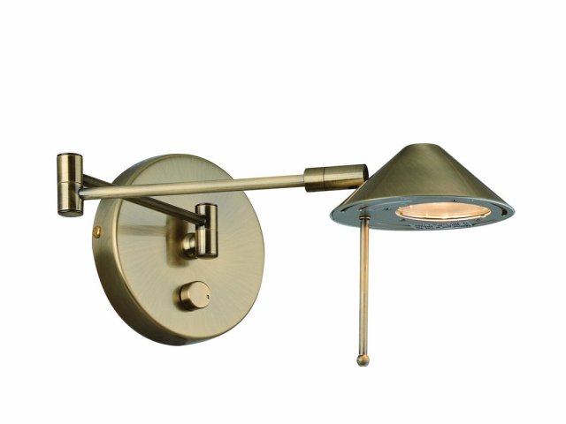 Lite Source LS-16350 Contemporary : Modern Swing Arm Wall Sconce from the Rhine Collection (litesourceinc)