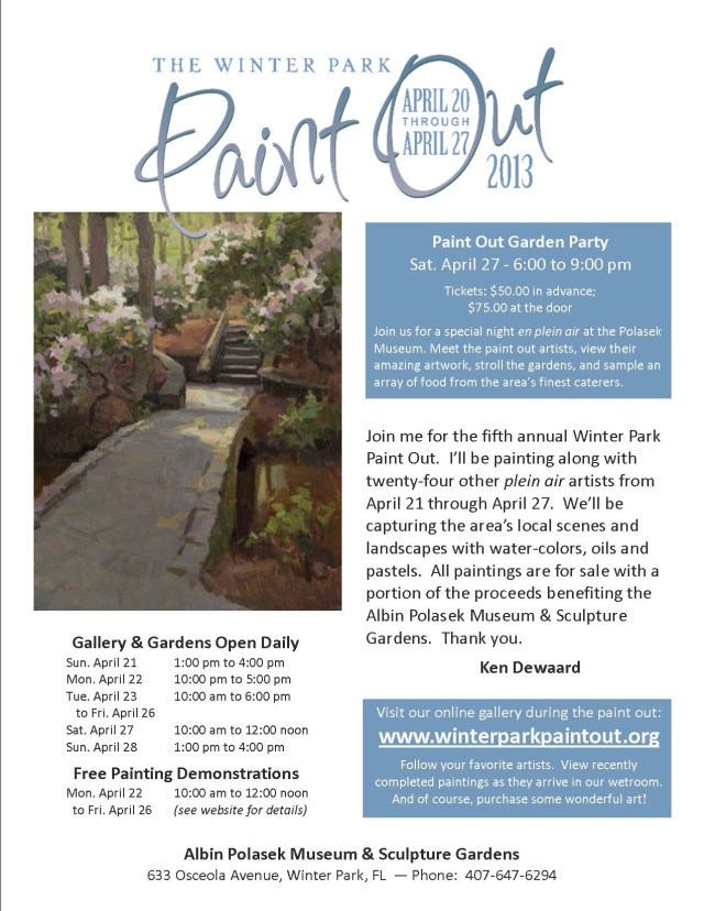 Ken DeWaard Newsletter