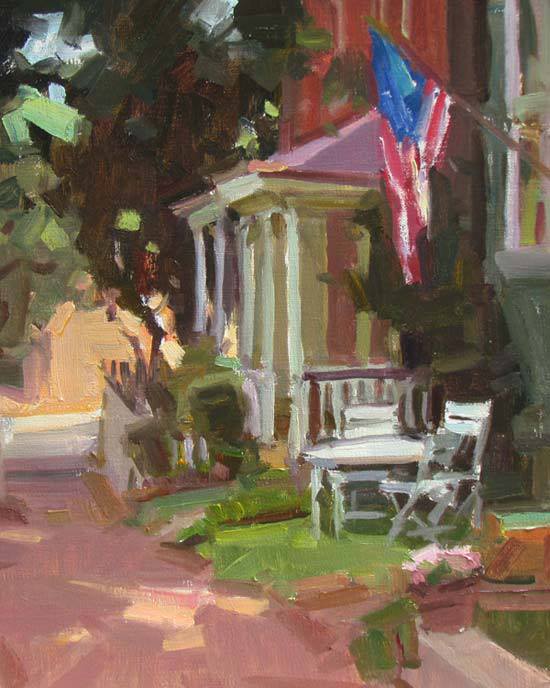 JULY4 painting by KenDeWaard