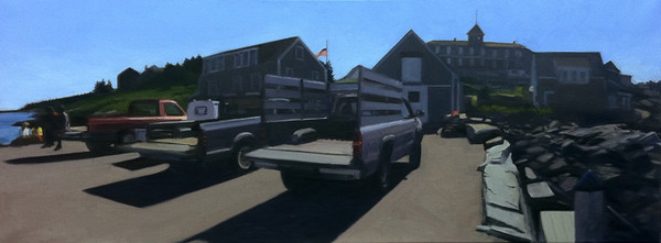 Kevin Beers Wharf with Trucks GFA
