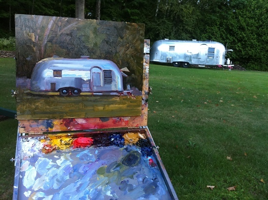 ChristinaBody painting-a-silver-twinkie cb