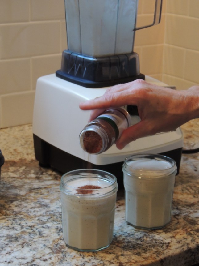 A sprinkle of nutmeg... AWESOME!