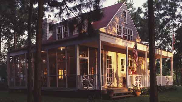 Nautical Cottage (SL-224)  A Southern Living House Plan by Architect Scott Ziegler