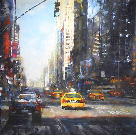 "Midtown Afternoon" by Mark Lague