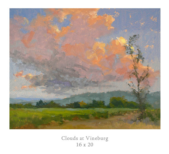 "Clouds at Vineburg" by Kristine Pallas