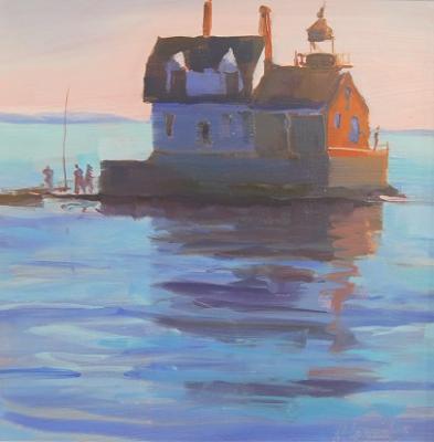 "Leaving Rockland" by Monique Lazard