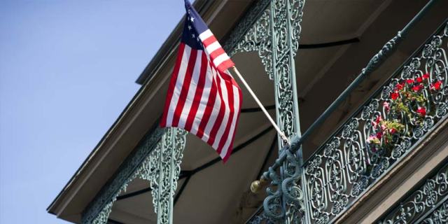 John Rutledge House Inn Balcony, Charleston, SC [image]