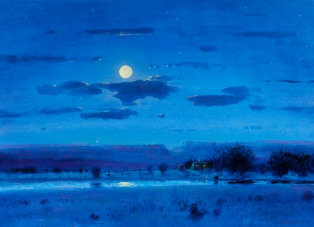 Moonlight, New Mexico by Tom Perkinson