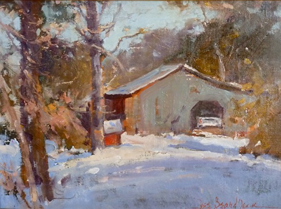 Early Snowfall by Dee Beard Dean