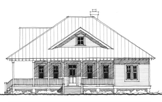 INLET RETREAT houseplan by Allison Ramsey Architects 