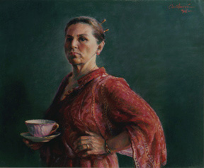 Critique - a self portrait by Judith Carducci