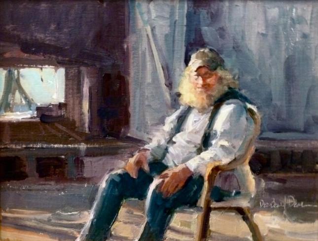 The Old Fisherman by Dee Beard Dean