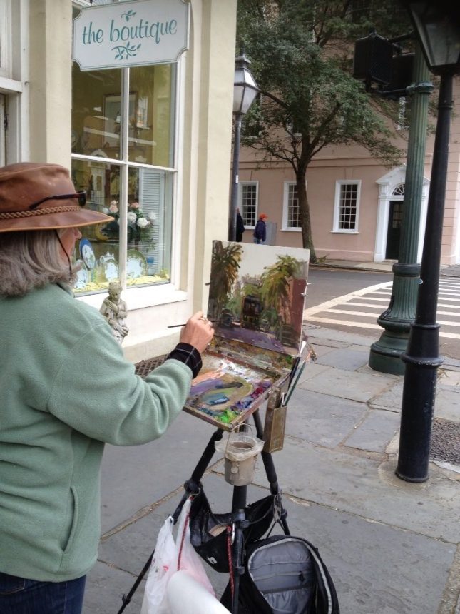 Painting by Lori Putnam