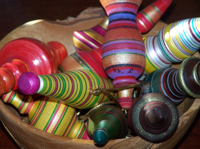 Christmas ornaments made by Joe Fidler