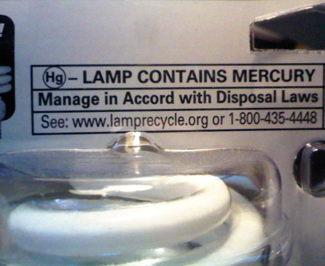 Warning on CFL package