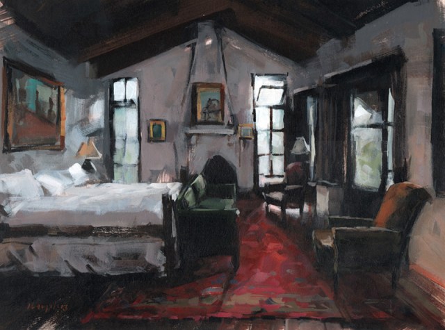 Painting by David Lloyd