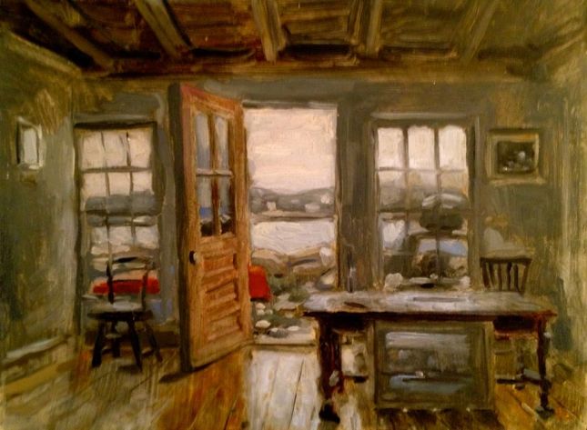 Painting by Eugene Quinn