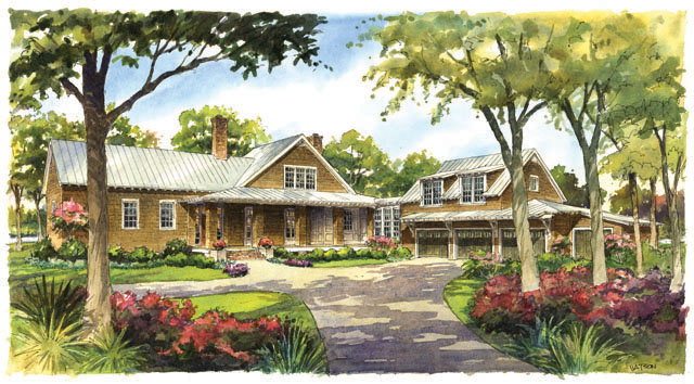 River House SL1829 from Southern Living House Plans