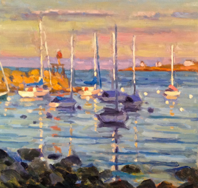 Painting by Eugene Quinn  