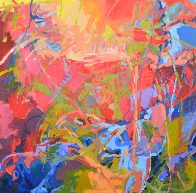 Coastal Landscape 1 (2014) by Dru Warmath Image: GalerieOnBroad.com