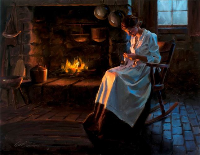 Mending  by Tom Browning