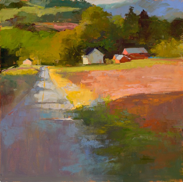 Heading Down the Road by Aline Ordman