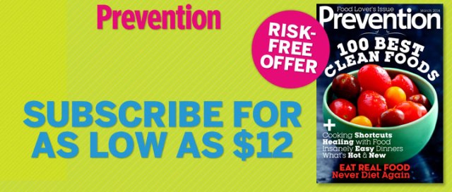 Image via Prevention.com