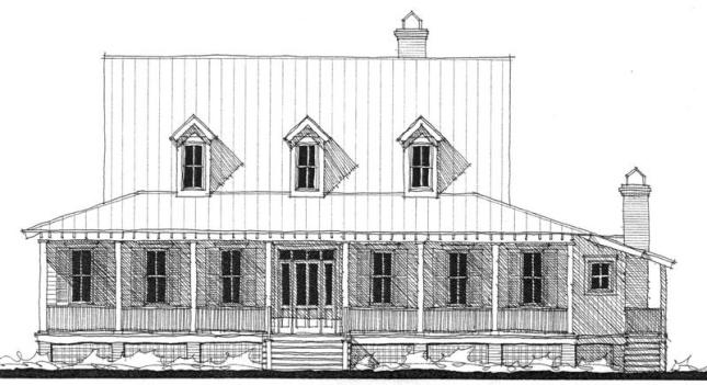 Shadowlawn - House plan by Allison Ramsey Architects
