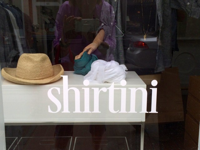 Shirtini - new shop on King Street, Charleston, SC