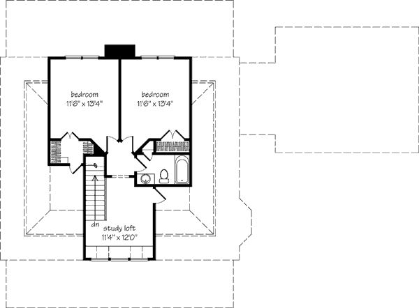 Miss Maggie's House - Image and Plan via Southern Living House Plans SL 1171. Mitchell Ginn architect. 