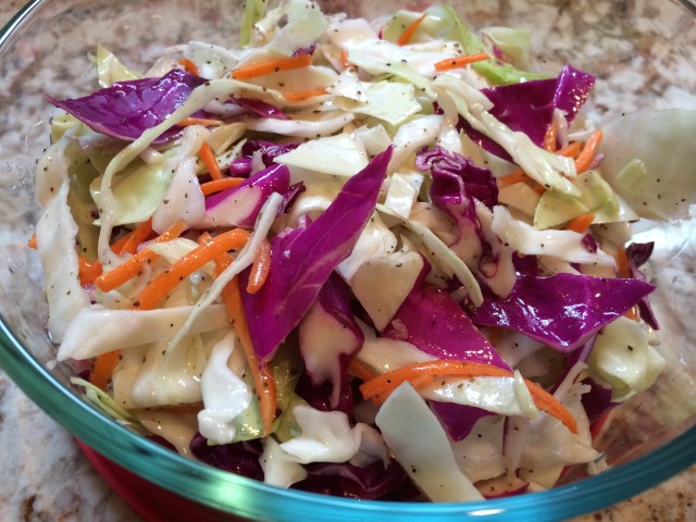 Vinegar Coleslaw, too good for words!