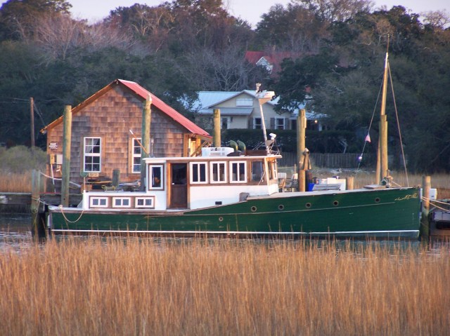 The Green Boat... Shem Creek