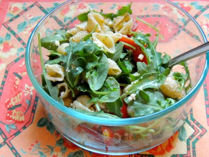 Top with Arugula, I use a lot!