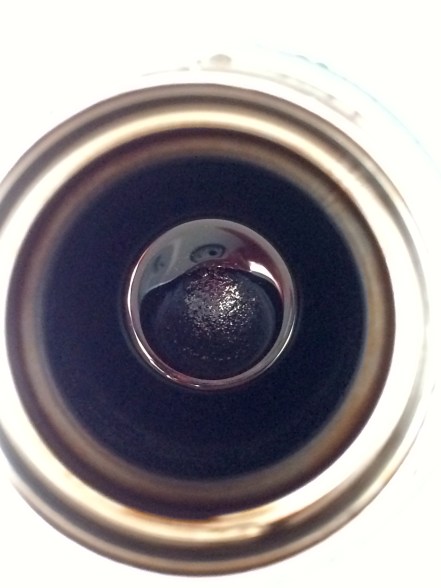 Well earned coffee residue!