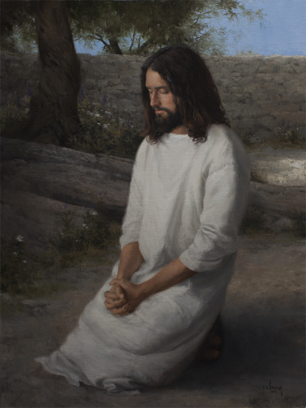 The Lord's Prayer by Ryan Brown  -  24 x 32 Oil