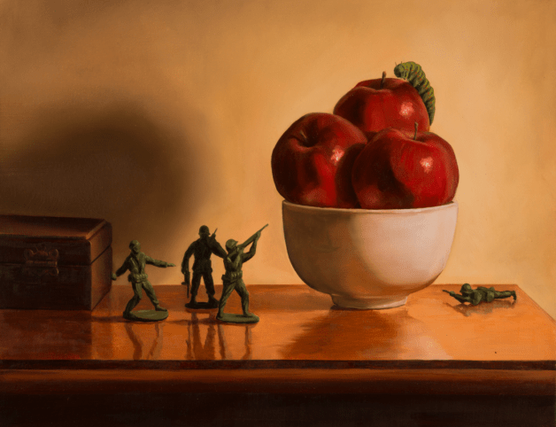 Death Before the Butterfly 14 x 18"  Oil on Canvas Image: IsaiahRatterman.com