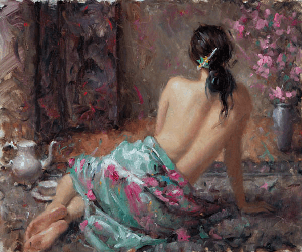 First Blossoms by Bryce Liston - 20 x 24" Oil on Linen