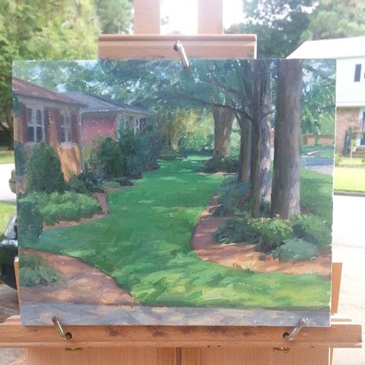 Painting by Daniel K Robbins