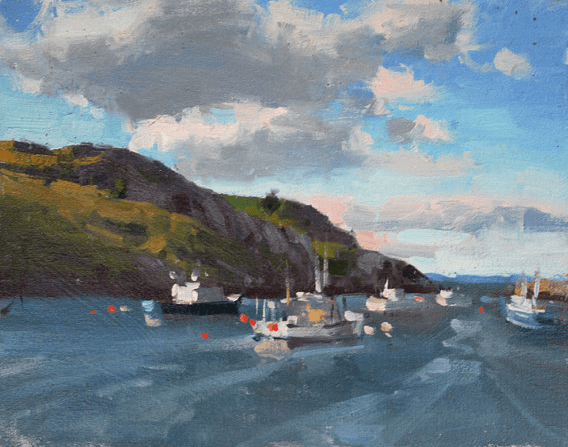 Monhegan Study by Larry Moore 11x14" click HERE to view