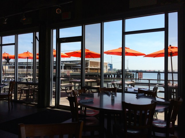 A view from inside Fleet Landing, Charleston - SC
