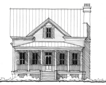 Coosaw River Cottage (C0030) by Allison Ramsey Architects