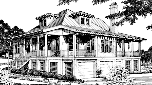 St Helena (SL 296) by Allison Ramsey Architects - available via Southern Living