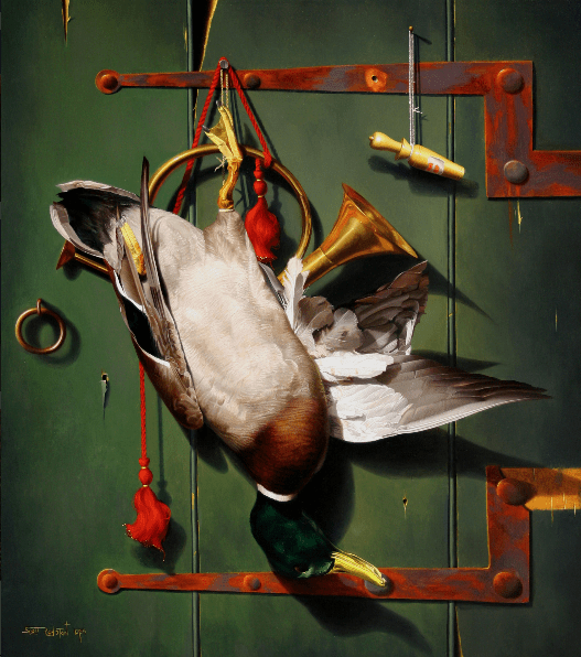 He Got Game by Scott Royston 26x22" Oil/Linen